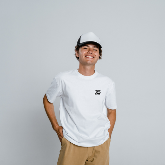 Kalla Safed Premium 100% Cotton T-Shirt – Minimal Logo Edition - Kalla Safed